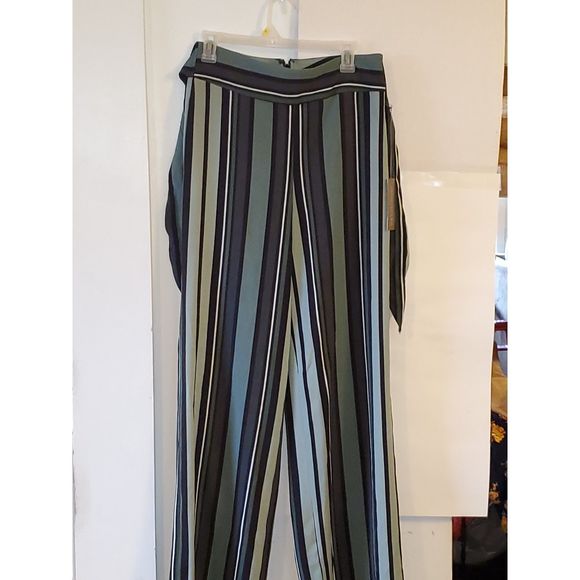 New York & Company Eva Mendes Women's Trouser Pants Wide Legged Size S - Picture 2 of 16